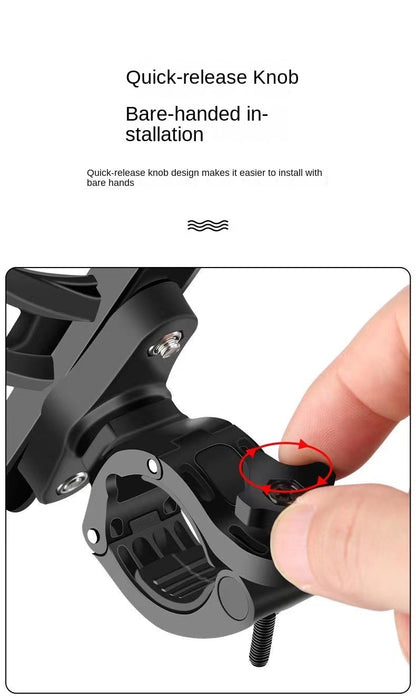 Rotatable Bike Water Bottle Cage – Adjustable Grip Multifunction Cycling Beverage Holder for Mountain, Road & Kids Bikes