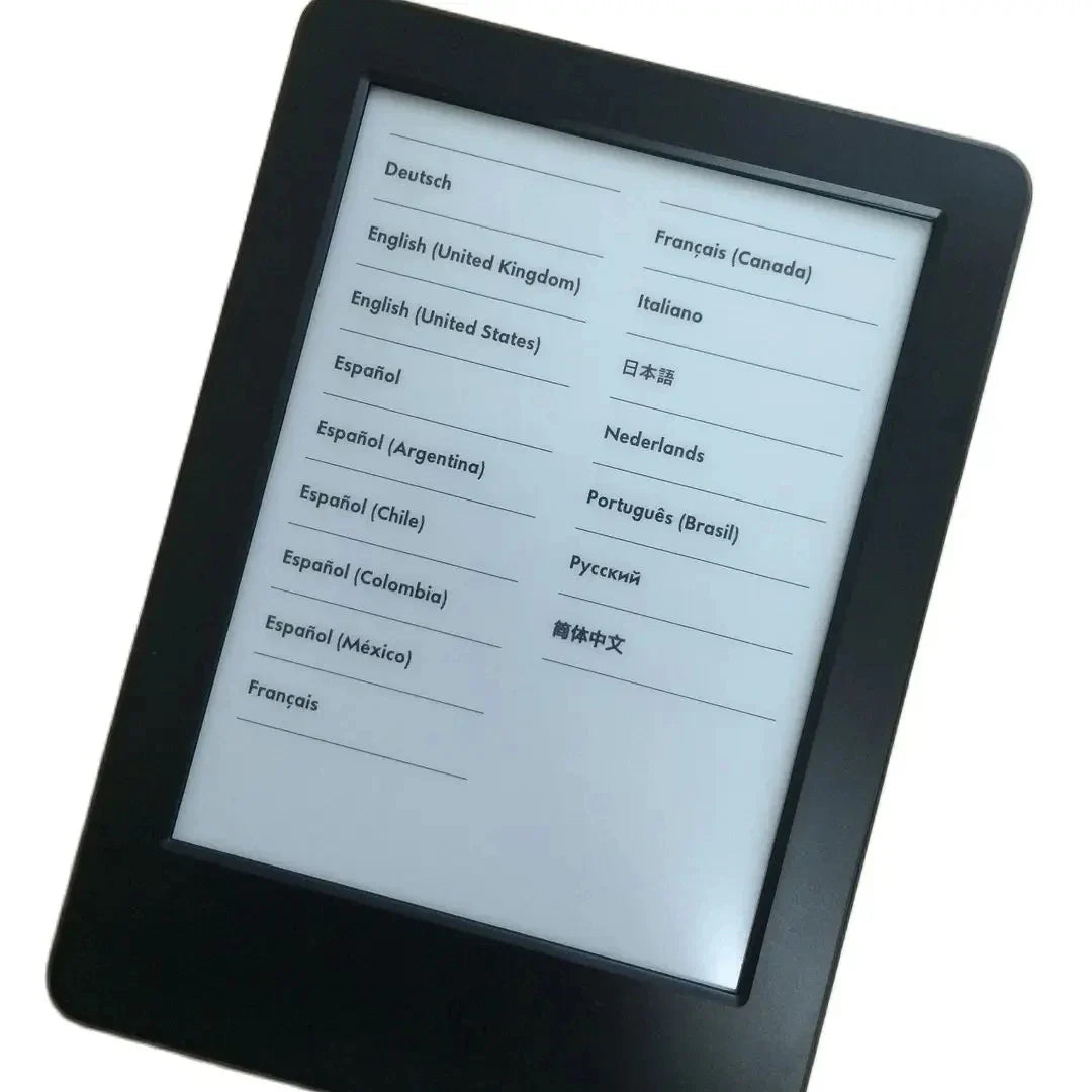 6" Original Kindle 8th Gen E-Book Reader, E-Ink Touch Screen, Without Backlight, Supports Multiple Languages, Perfect Gift