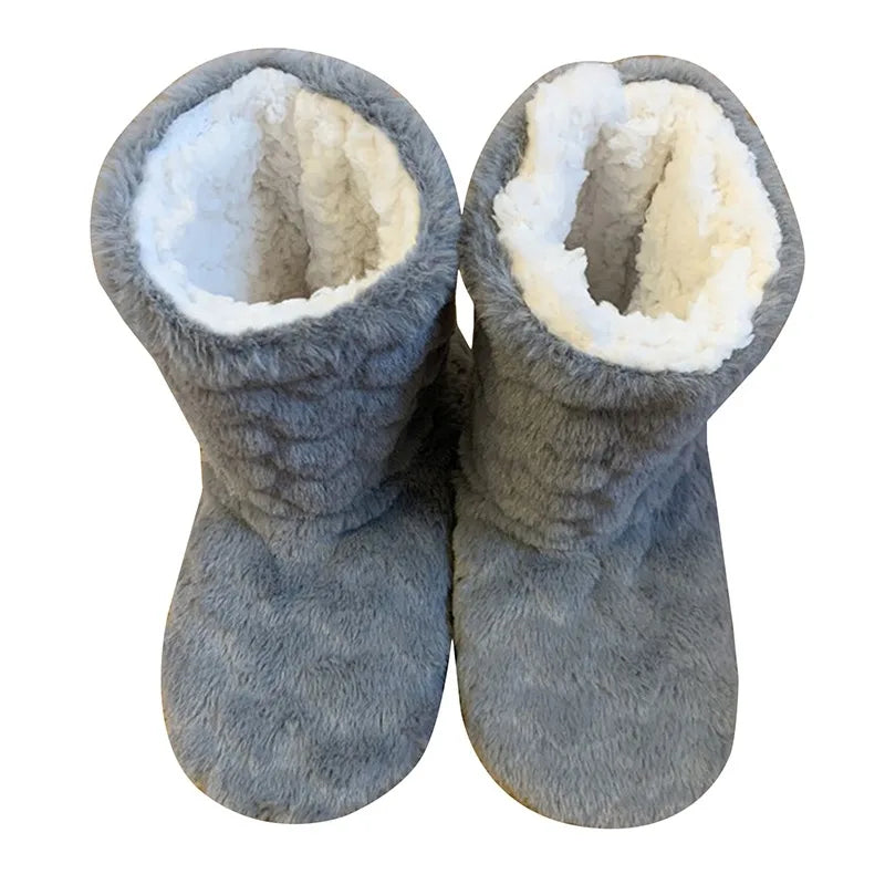 Thick Thermal Winter Socks — Plus Velvet Anti-Slip Home Slipper Socks for Men & Women, Warm Christmas Footwear