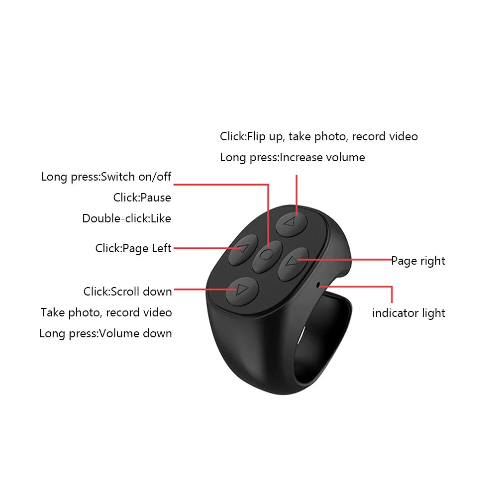 Bluetooth Screen Auto Clicker for Kindle Paperwhite - Automatic Page Turner and Simulated Finger Clicker Remote Control for TikTok