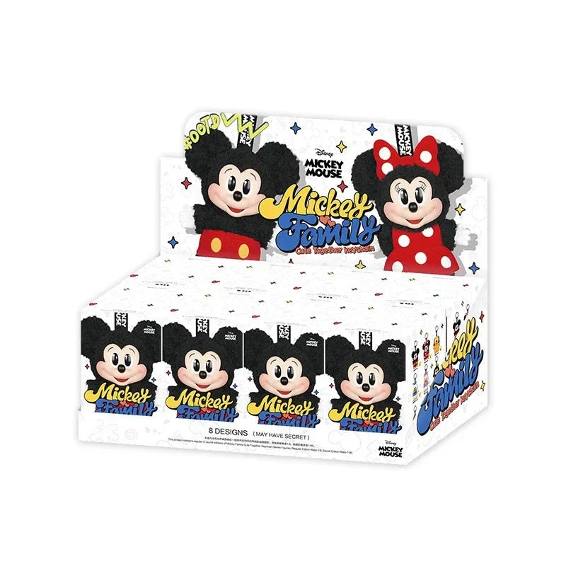 Disney Mickey Family Keychain Blind Box – Cute Minnie, Daisy & Dale Pendant Toys for Kids