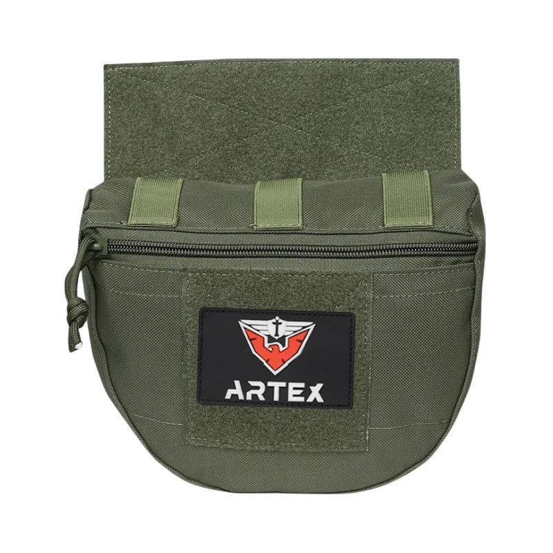 JPC/CPC Tactical Chest Pouch – Large Sub-Pouch MOLLE Expansion for Vest & Lower Belly Storage