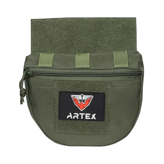JPC/CPC Tactical Chest Pouch – Large Sub-Pouch MOLLE Expansion for Vest & Lower Belly Storage