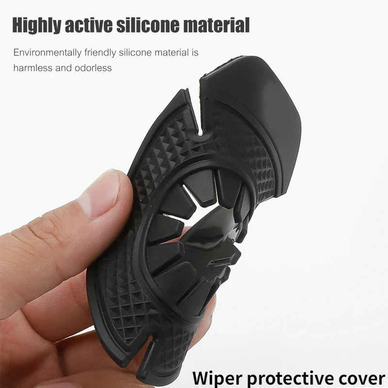 Car Windshield Wiper Hole Protective Cover - Dustproof Bottom Sleeve for Leaves and Debris Prevention