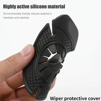 Car Windshield Wiper Hole Protective Cover - Dustproof Bottom Sleeve for Leaves and Debris Prevention