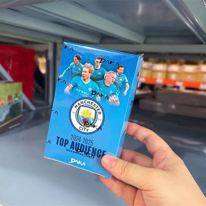 Daka 2024-2025 Football Trading Cards – Manchester City, Juventus, AC Milan, Inter Milan Official Box Gift