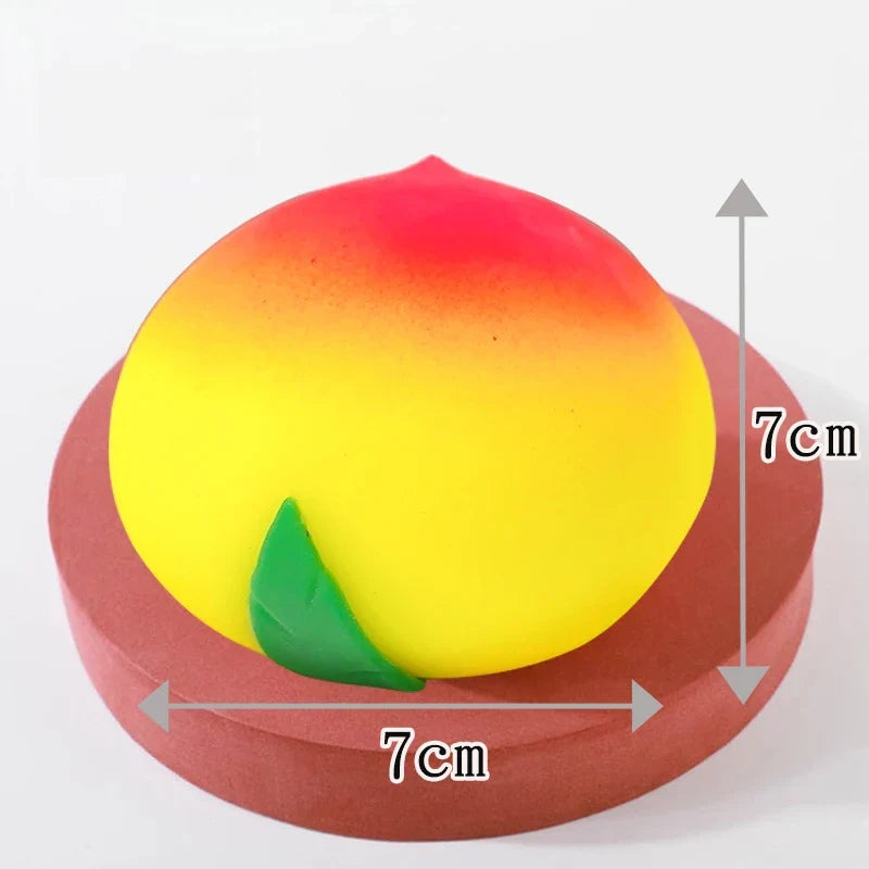 14-Style Squishy Fidget Toys - Slow-Rebound Food-Themed Stress Balls for Anxiety Relief & Fun Gifts