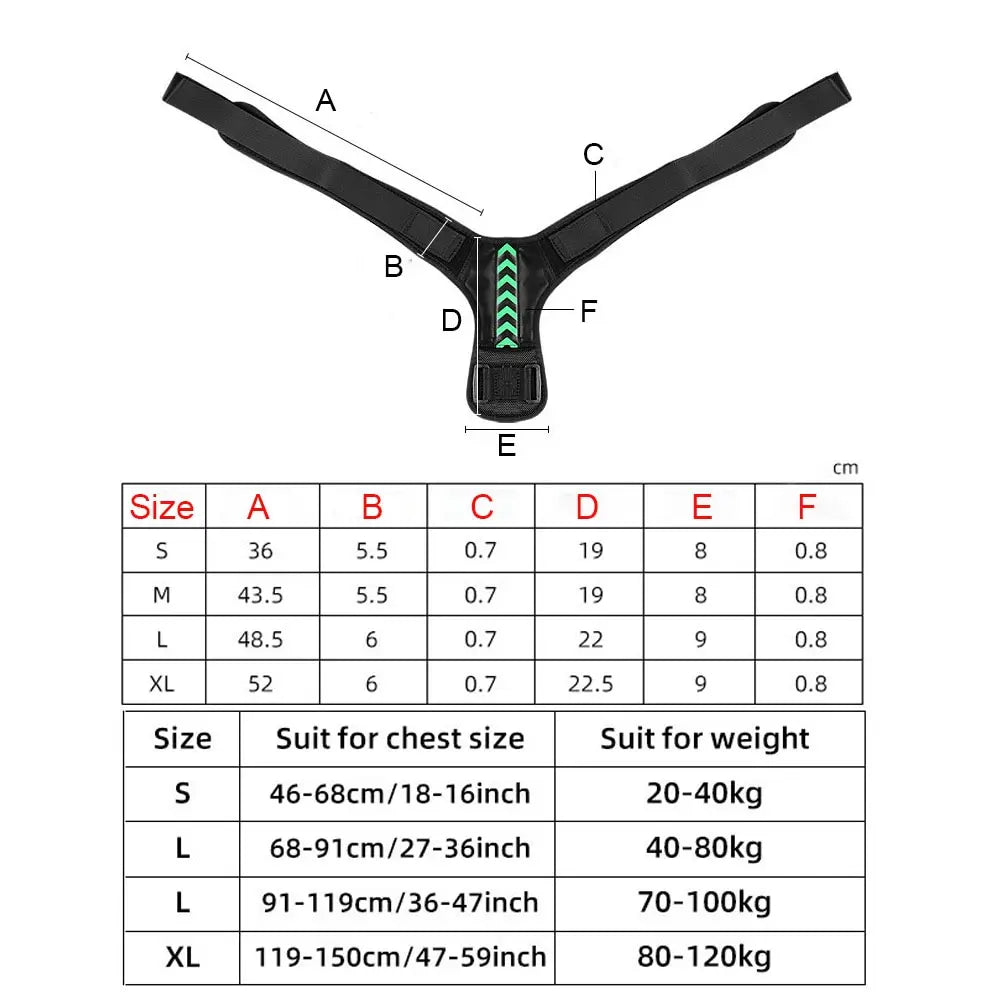 Adjustable Unisex Posture Corrector: Clavicle Support for Neck, Back & Shoulders - Pain Relief & Body Reshaping Solution (1PC)