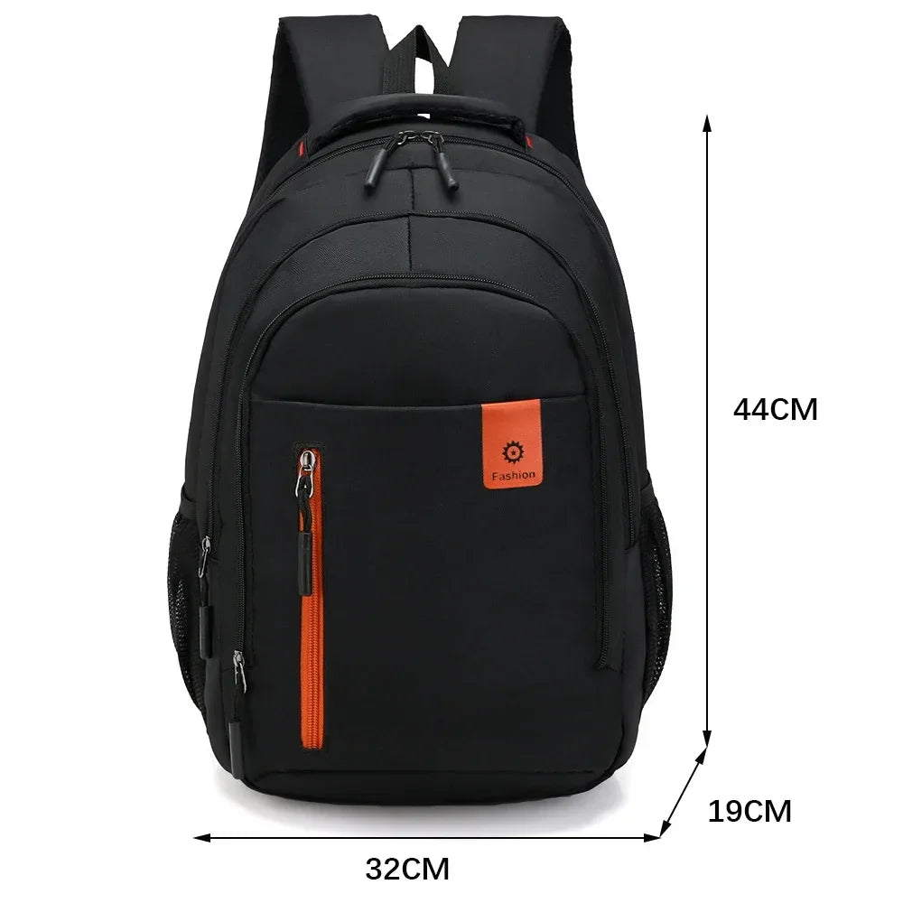 Men’s Oxford Waterproof Backpack – Business Laptop Rucksack for Travel, Work & High School Students