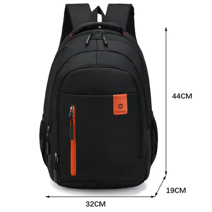 Men’s Oxford Waterproof Backpack – Business Laptop Rucksack for Travel, Work & High School Students