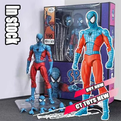 Ct Toys Spiderman Mafex 143 Ben Reilly Comic Version – The Amazing Spider-Man Anime Action Figure, Collectible Toy Gift