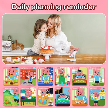 Children's Educational Phone Toy – Musical Unicorn Baby Mobile with Selfie Camera, 512MB TF Card, Birthday Gift for Babies