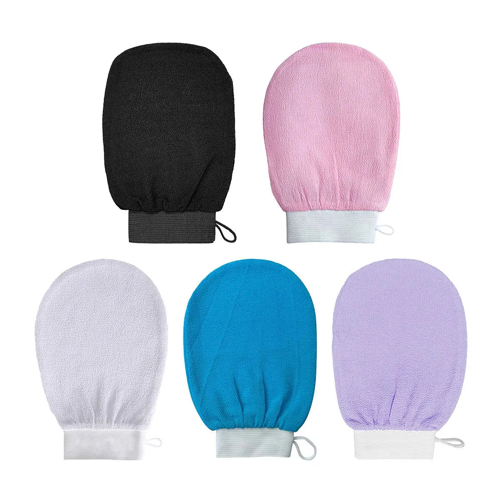 Moroccan Hammam Exfoliating Shower Gloves – Dead Skin Removal & Korean Massage Scrub Mitt