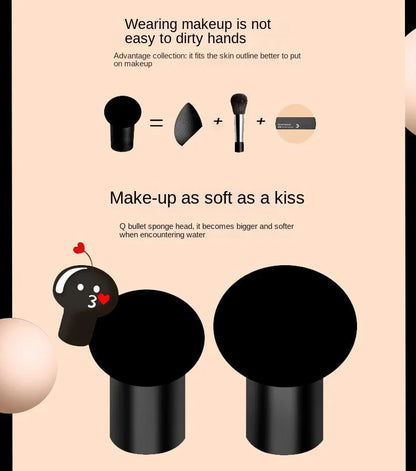 Mushroom Head Air Cushion CC Cream – Natural Moisturizing Foundation & Concealer for Oil-Control & Whitening – BB Cream Makeup Cosmetics