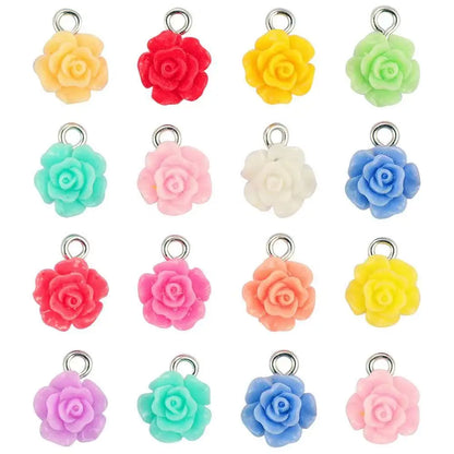 10Pcs Simulation Sunflower Charms 25/30mm for DIY Earrings, Necklace & Jewelry Making Accessories