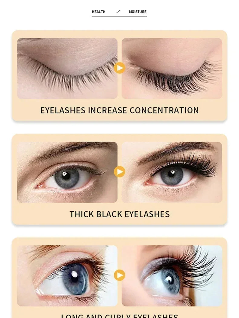 Fast Growth Eyelash Serum – Lengthening, Thickening & Curling Lash Treatment for Natural Lash Lift