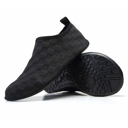 Couple Aqua Water Shoes - Lightweight Quick-Dry Anti-Slip Beach Sneakers for Men & Women