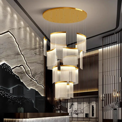Modern LED Ceiling Pendant Lamp – Decorative Indoor Lighting Chandelier for Bedroom & Dining Room