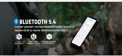 ARM NEXT E30 Tactical Bluetooth Headset – Electronic Noise-Cancelling Earplugs NRR27dB for Shooting