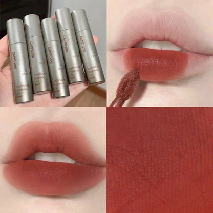 Velvet Matte Lip Gloss - Waterproof Smudge-Proof Non-Stick Liquid Lipstick
