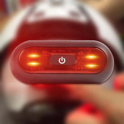 Waterproof LED Motorcycle & Bicycle Helmet Light – Safety Signal Rear Taillight Warning Lamp for Night Riding Helmets & Bikes