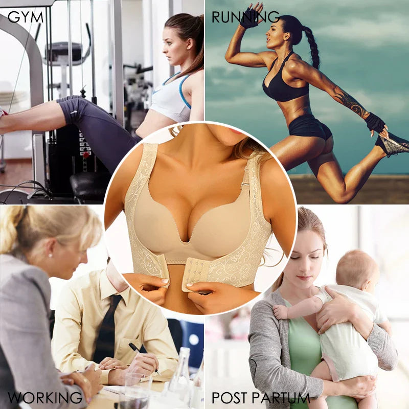 Women's Upper Arm Shapers - Compression Slimming Shapewear Vest Tops - Humpback Posture Corrector for Improved Posture