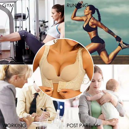 Women's Upper Arm Shapers - Compression Slimming Shapewear Vest Tops - Humpback Posture Corrector for Improved Posture