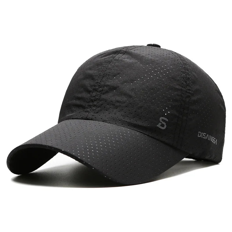 Men's Outdoor Sun Hat - Quick-Dry Breathable Summer Fishing Baseball Cap