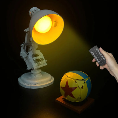 LYBMTWF LED Light Kit for LEGO Luxo Jr. - DIY Building Block Display Lighting Set, Model Not Included