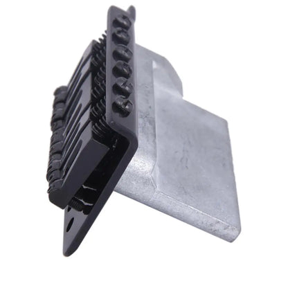 6-String Guitar Bridge Saddle Tailpiece — Tremolo Bridge for Strat SQ ST Electric Guitars, Standard Guitar Accessory