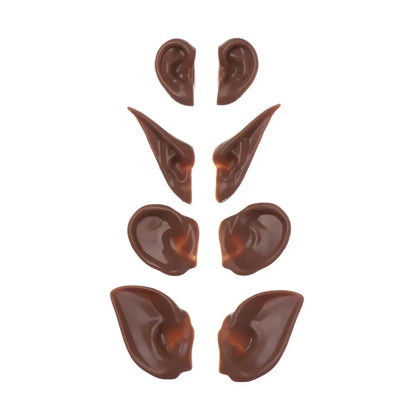 Blyth Doll Elf Ears – White, Tan, Dark & Black Skin Artificial Ear Accessories (Doll Only)