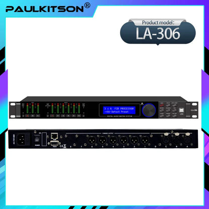 Paulkitson LA Series Digital Audio Processor - 192KHz 64-Bit DSP with FIR Speaker Management System