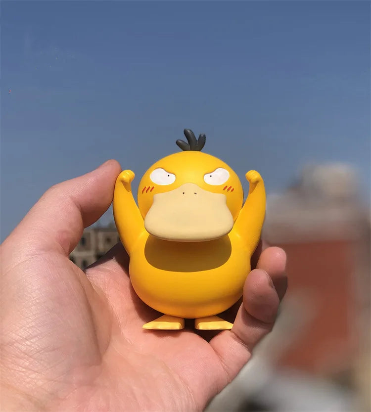 8cm Cute Psyduck Fighting Version Action Figure — Pokémon Collectible Toy