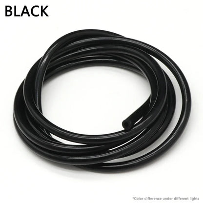 Food Grade Silicone Tube Hose - 1 Meter Flexible Rubber Pipe Water Drink Connector in 1mm to 10mm Inner Diameter Sizes