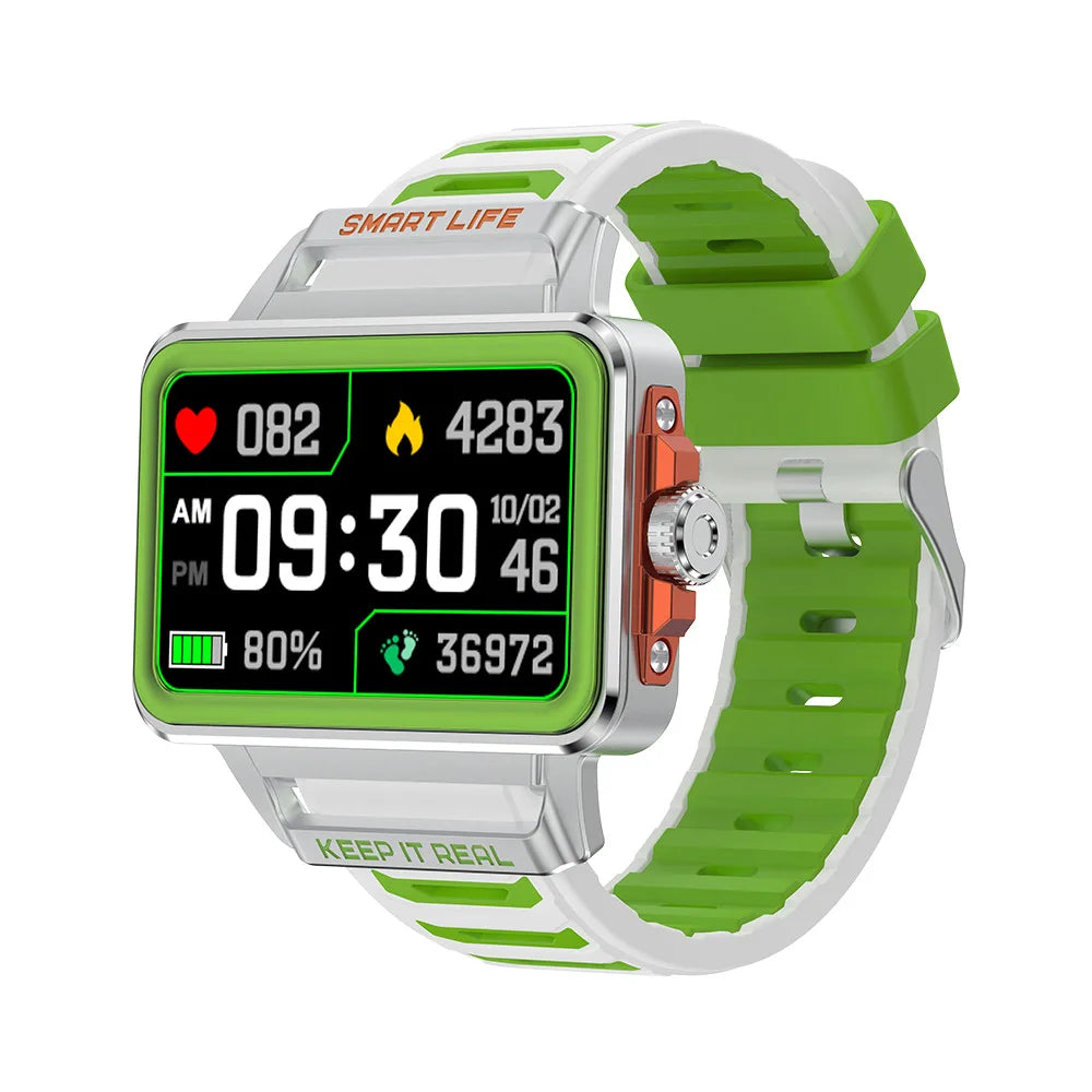 S666 Smart Watch - Waterproof Sports Smartwatch with Heart Rate Monitor for iOS & Android Phones