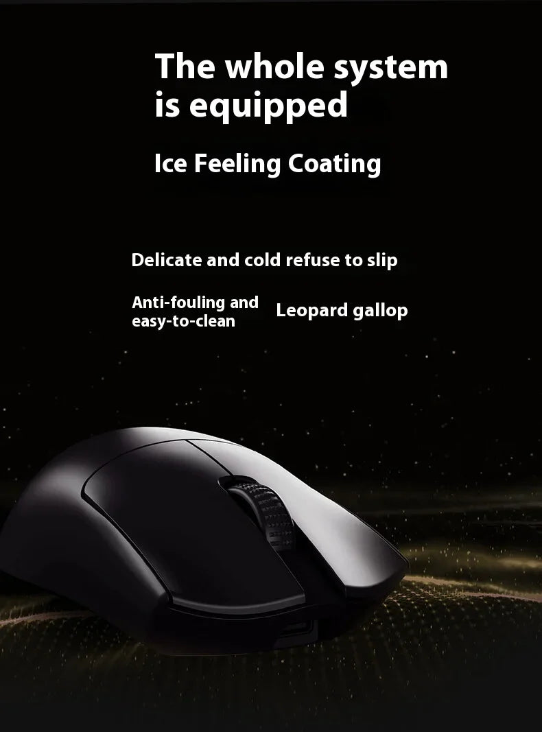 NEW ATK X1 Ultimate Wireless Gaming Mouse — PAW3950 Ultra, 8K Polling Rate, 2.4G, 0.3ms, 500mAh, 750IPS, 42,000 DPI for PC & Laptop