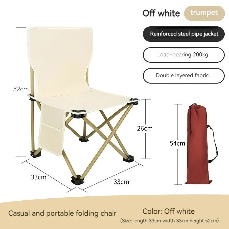 Outdoor Folding Chairs & Stools – Portable Fishing, Sketching, Mazha Small Benches, Leisure Beach Chairs