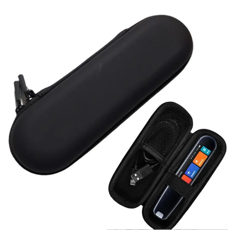 Apple Pencil Protective Storage Case: EVA Sleeve for iPencil 2 with Hard Shell Carry Bag - Stylus Pen Pouch Accessory for Cable and Enhanced Protection