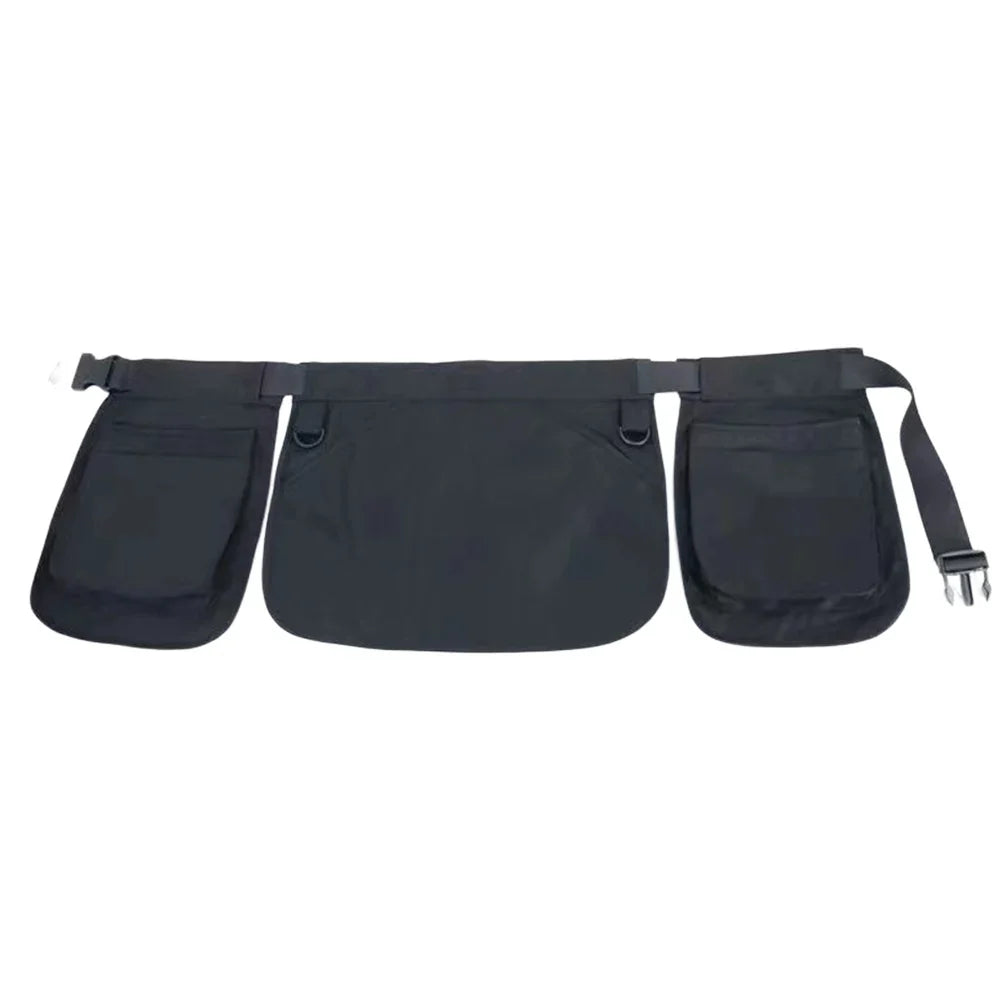 Portable Adjustable Waist Tool Pouch Bag - Multi-function Belt Bag for Electricians, Carpenters, Gardening, Plumbing, Woodwork
