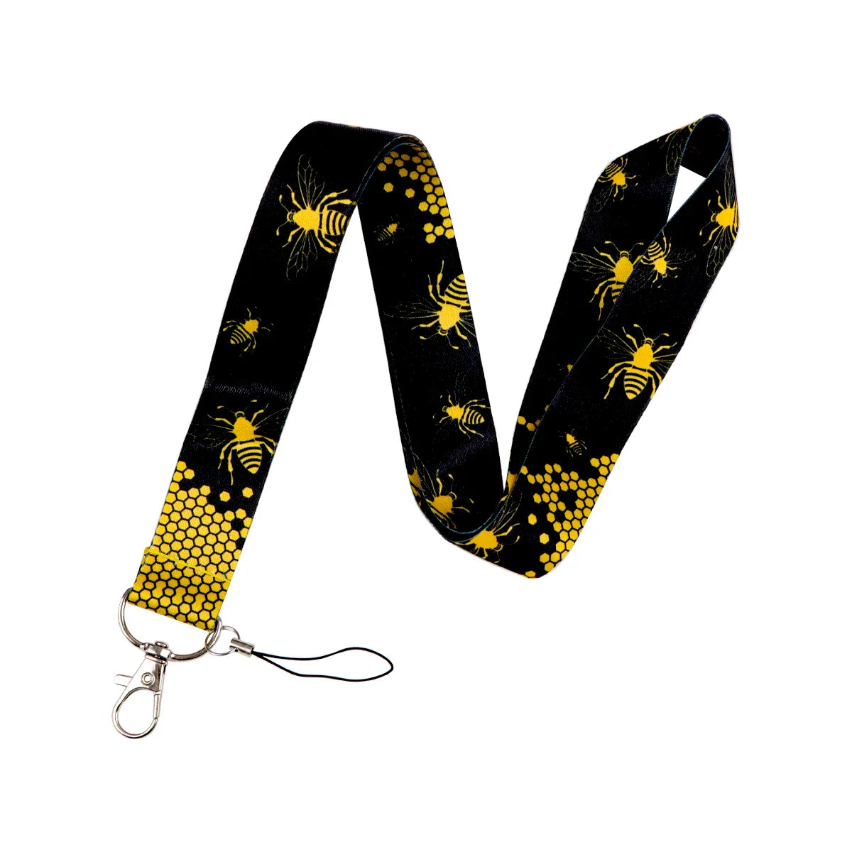 Cartoon Butterfly Lanyard for Keys – Neck Strap ID Badge Holder, Phone USB Keychain Accessories