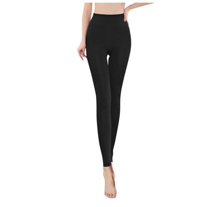 Women's Thermal Winter Tights – Fleece-Lined Sheer Velvet Pantyhose, Thick Warm Leggings with Plush Inner Layer