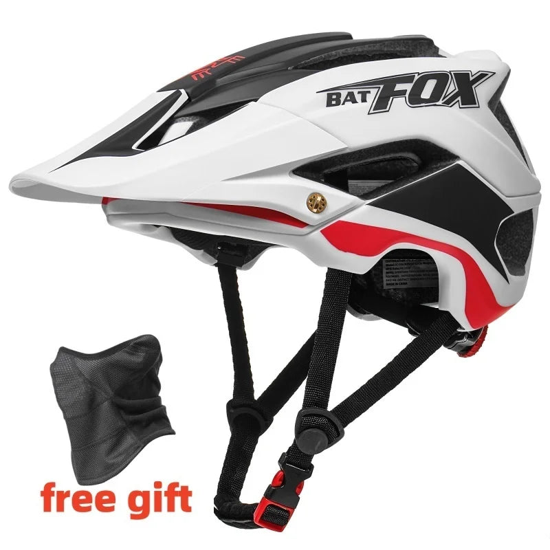 BATFOX MTB Cycling Helmet – Ultralight Men’s Bicycle Helmet Casco for Mountain & Road Racing Speedframe Safety Gear
