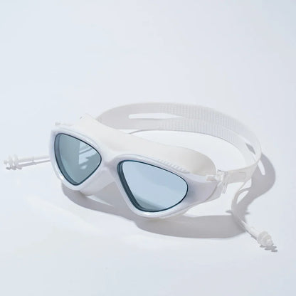 Seasprint Swimming Goggles - Anti-Fog UV Protection Waterproof Adjustable Silicone Swim Glasses