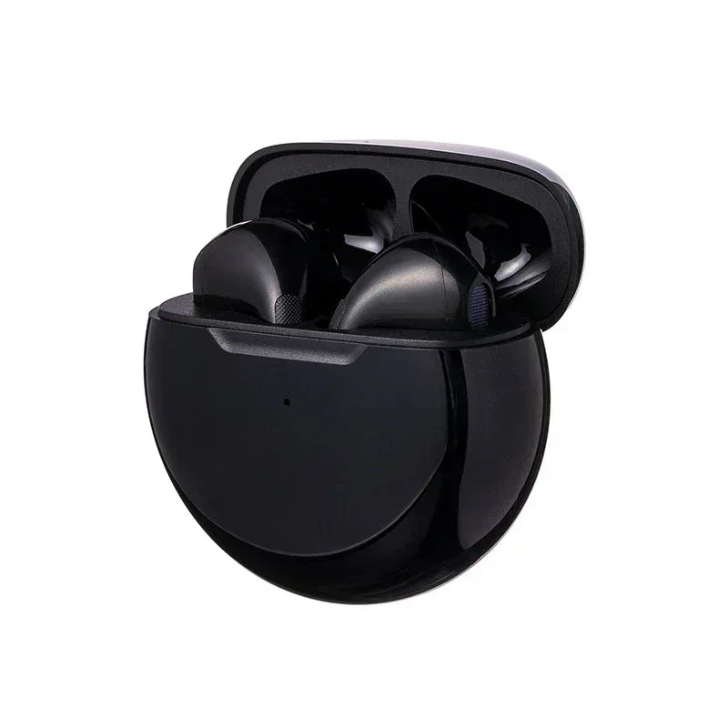 Pro 6 TWS Bluetooth Earphones – Wireless Noise Cancelling Headset with Mic, Pro6 Earbuds for iPhone