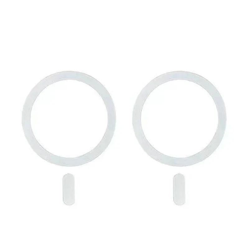 MagSafe Magnetic Plate Ring – Universal Metal Sticker for Wireless Charging & Car Holder Support