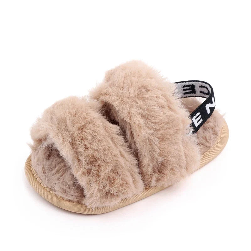 Baby Winter Soft Slippers - Cozy Prewalker Shoes for Boys & Girls Ages 0-18 Months