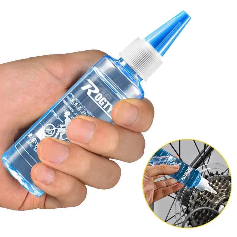 60ML Bicycle Chain Lubricant Oil – Dry Wax Lube for MTB & Road Bike Gear Maintenance, Smooth & Long-Lasting Performance