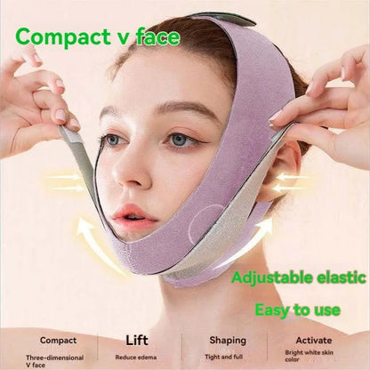 Slimming Face Belt – Lifting Double Chin Mask for All Face Shapes, Tight but Comfortable Facial Slimming Tool