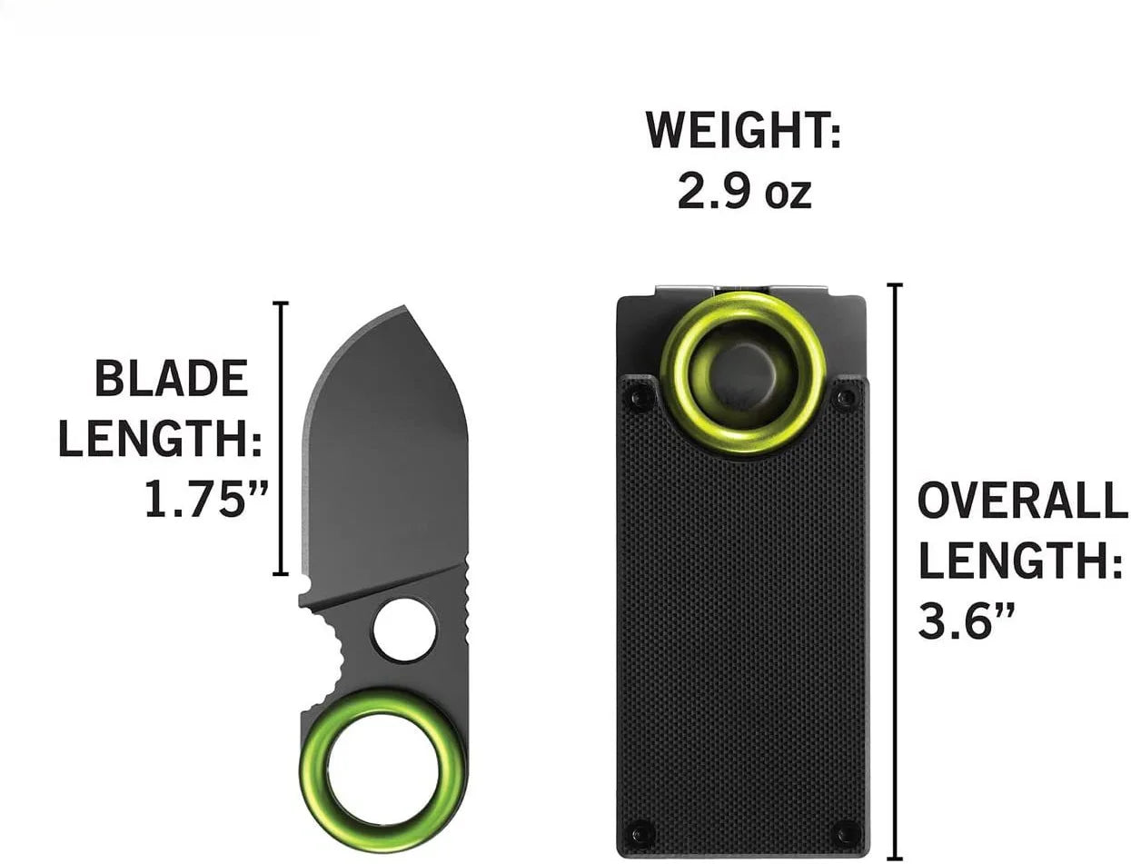 Portable Pocket Knife – EDC Camping Multi-Tool, Fixed Blade Mini Fruit Knife (No Carabiner)