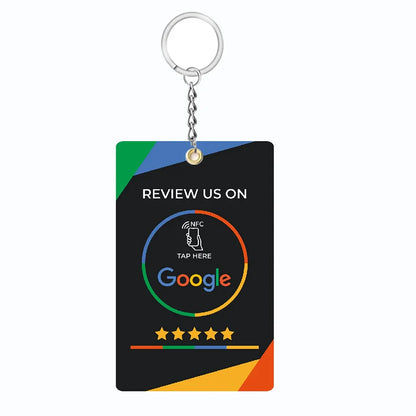 Universal NFC Google Review Cards – Instagram & Facebook Tap-to-URL Social Business Cards for Android & iPhone